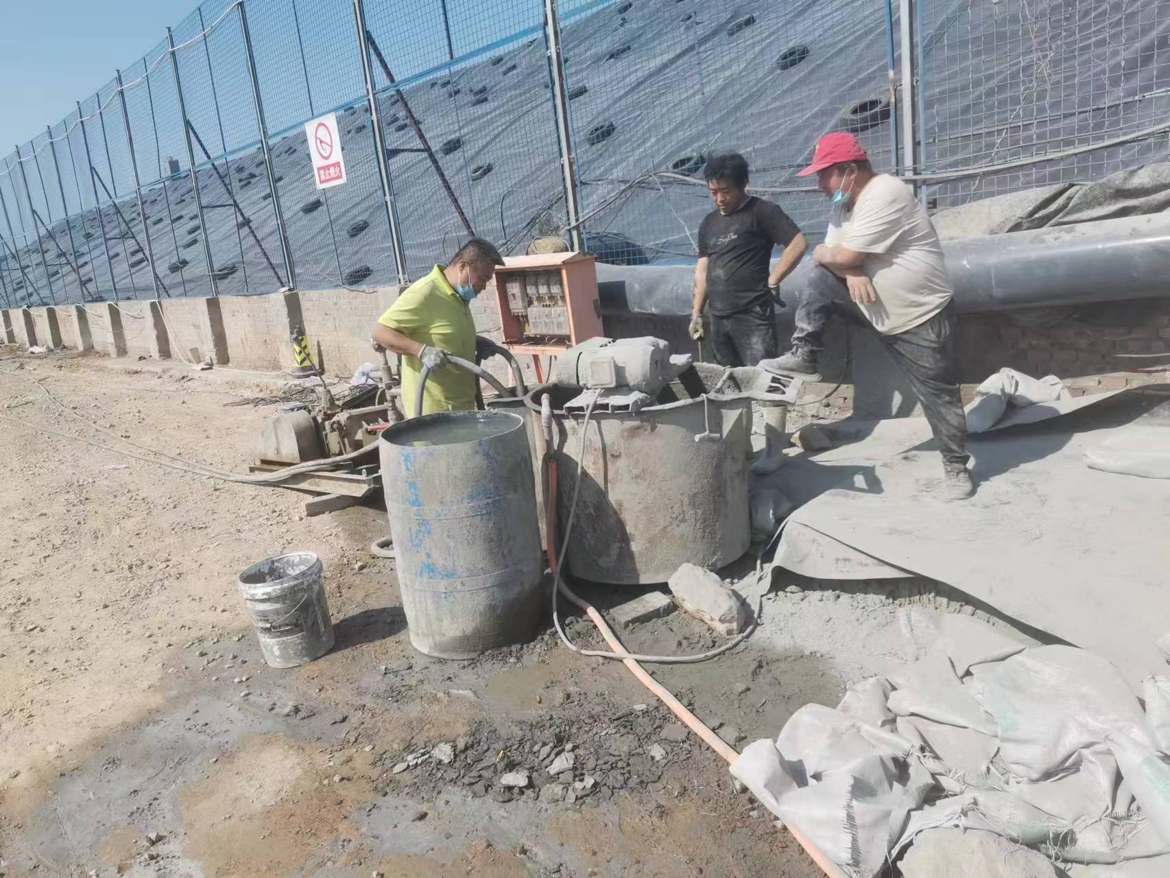 茄子河袖阀管注浆